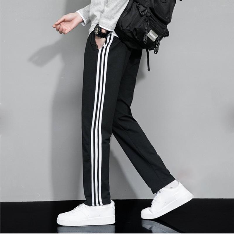 Quần Baggy thể thao chất Thun Poly dày dặn - Quần dài ống xuông nam trẻ trung