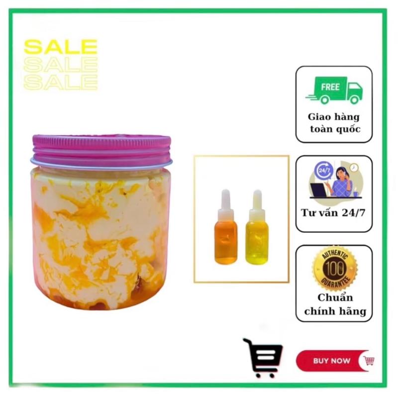 Kem cốt thái rỉ dầu vàng 220g kèm muỗng và kích trắng Làm Đẹp Da 0