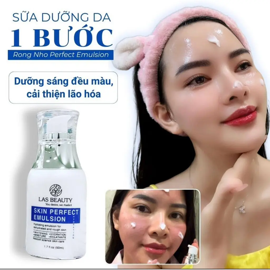 Serum Dưỡng Rong Nho Las Beauty Tái Sinh Phục Hồi Da Sữa Dưỡng Thể Dưỡng Trắng Da Mịn Da Collagen Women Nữ Làm Đẹp Da Trà Vitamin E Dưỡng Body Dưỡng Da Body Chăm Sóc Da