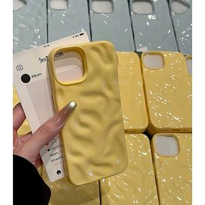 Ốp Điện Thoại, Tương Thích Với Họa Tiết Thiên Thạch Nhăn, Màu Trơn, Tương Thích Với iPhone 16 Pro Max, iPhone 15, Có Lỗ Lớn, Chống Sốc, iPhone 14, iPhone 13, 12, Mới, T1B91-01