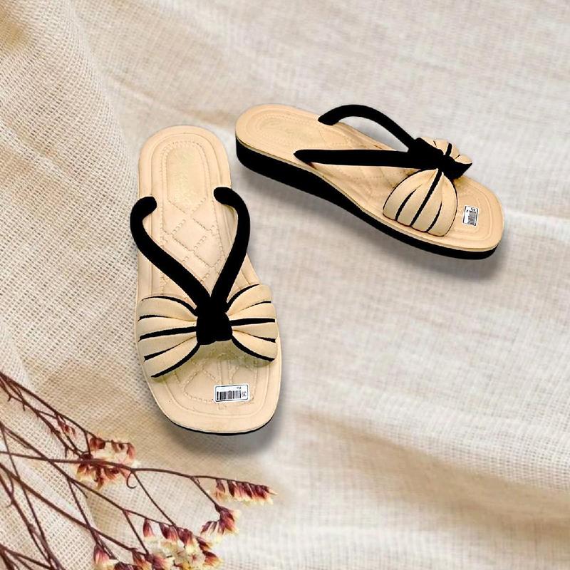 Sandal Wedges Wanita Model Selop Pita Profil Fashion Terbaru 4