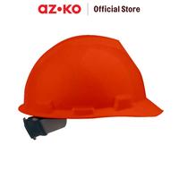Gambar AZKO Krisbow Brim Helm Keselamatan Kerja Hdpe - Orange Safety Helmet Alat Pelindung Diri Kontraktor Proyek Konstruksi Mandor Bangunan dari AZKO ID Kota Administrasi Jakarta Pusat 1 Tokopedia