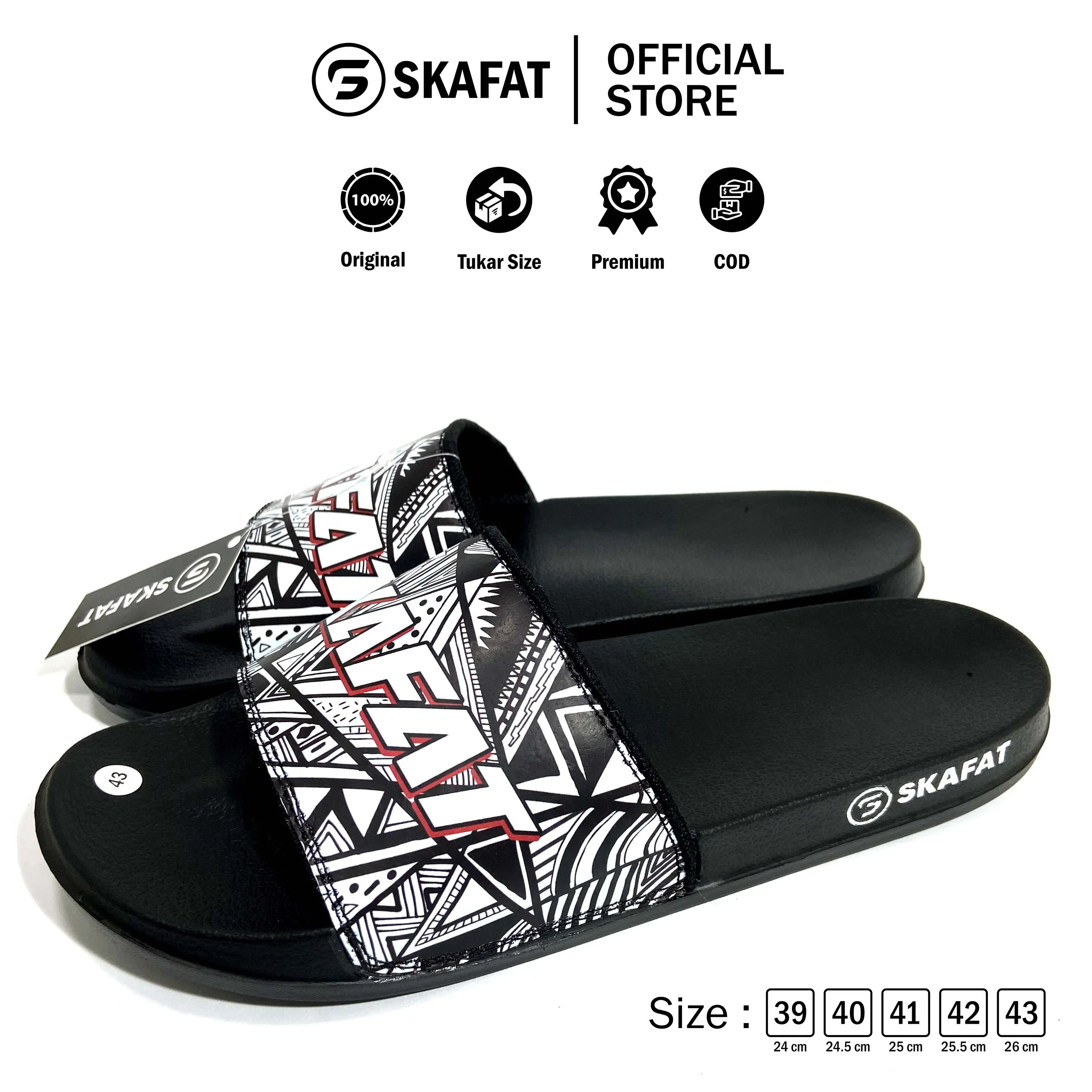 SKAFAT PROMO SALE Sandal Slide Pria - Sandal Casual Pria - Sandal Pria Terbaru - Sandal Selop Pria - Sandal Slip On Pria - Sandal Distro - Sandal
