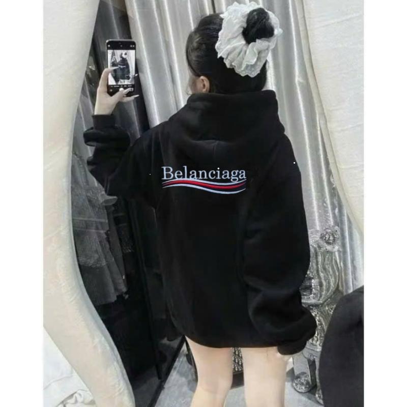 Áo Hoodie Balan Thêu Chữ 2 Mặt Sắc Nét Vải Nỉ Bông Dày Dặn, Áo Nỉ Hoodie Nam Nữ Form Rộng Siêu Hot Mới Nhất 2024 4