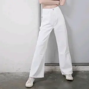 Celana Boyfriend Jeans Kulot Panjang Highwaist