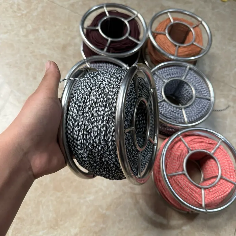 Dây dù malai size 1li2-1li5 quận sẵn guồng d15 Inox 4