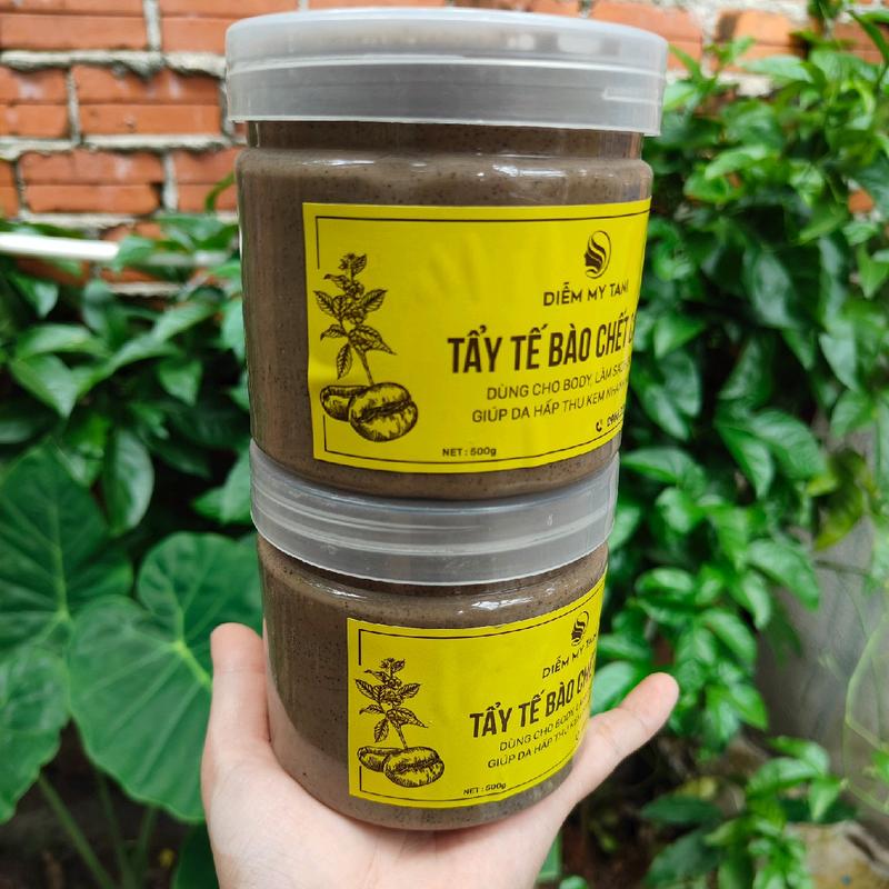 2 hủ Tẩy TBC CAFE mỗi hủ 500gr