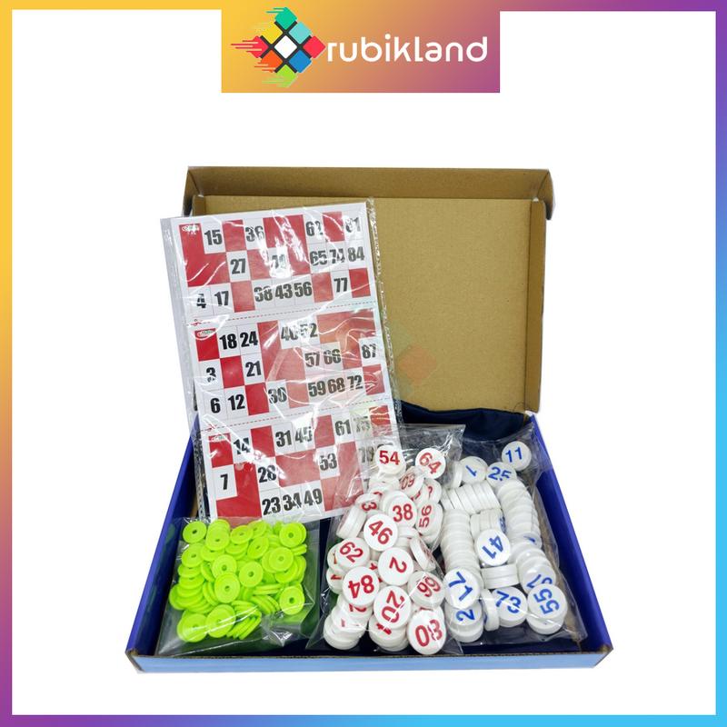 [Sato] Cờ Lô Tô Nhựa Melamine Cao Cấp 2 Mặt Số Loại Xịn Cờ Loto Giải Trí Đồ Chơi Ngày Tết Sato063