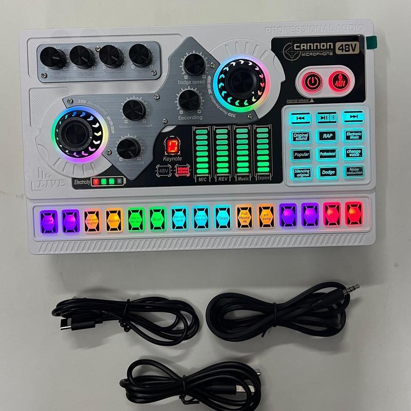 Combo X5 micro AQTA 48v kèm kẹp mic kẹp đt tai nghe bảo hành 6 tháng bộ dùng cho điện thoại chân tai nghe tròn 3.5 1