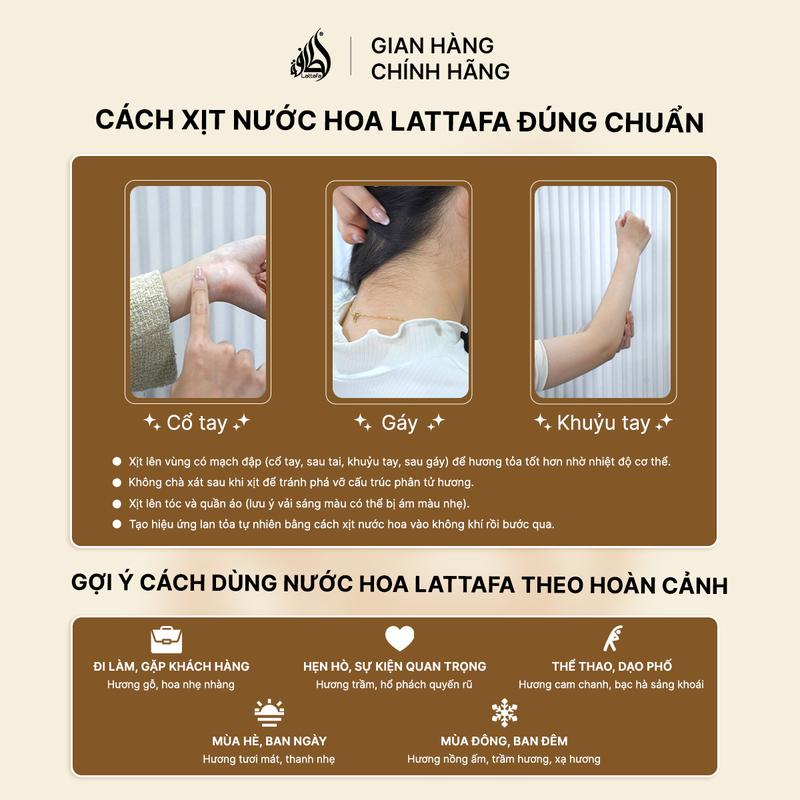 Nước hoa nam Lattafa Asad EDP phong cách trưởng thành, cuốn hút chai 100ml 4