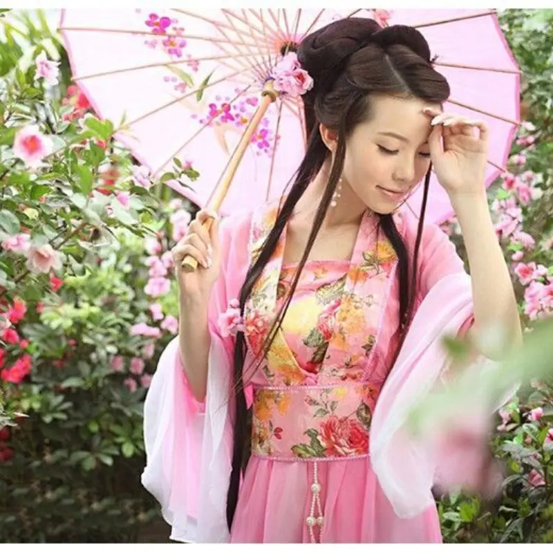 Trang Phục Hán, Nữ, Trang Phục Cổ Trang, Trang Phục Cổ Tích, Trang Phục Tang Bảy Tiên Nữ, Trang Phục Công Chúa Opera, Trang Phục Biểu Diễn Guzheng, Dành Cho Người Lớn, Hàng Mới Về 6