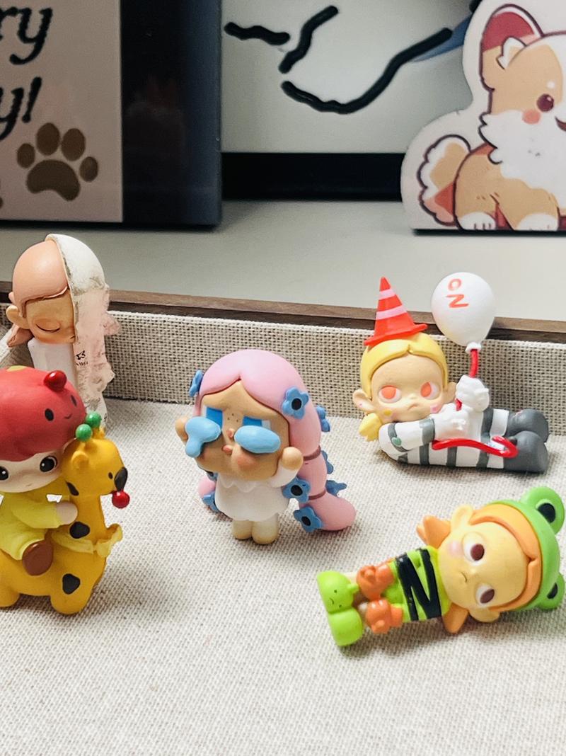 Product Introduction of DIY Pop Beans Mnin Zsiga We are so cute Series Action Figure Cute Model Birthday Gift Anime Figure Desktop Ornaments Collection 0
