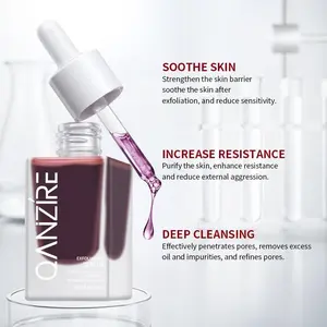 QANZIRE Bundle 2in1 Peeling dan Moisturizer AHA BHA PHA Intensive Peeling Solution Serum Exfoliasi Wajah Mencerahkan Dark Spot 15 ml