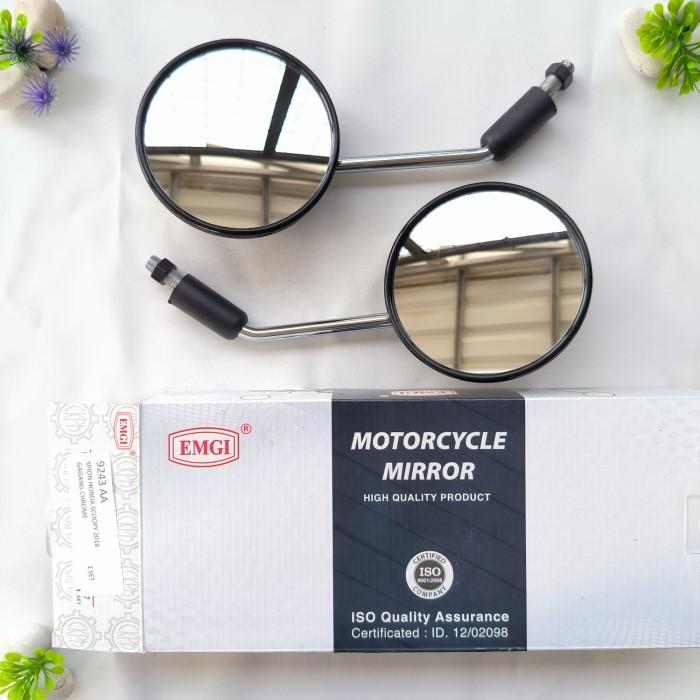 SPION MOTOR ALL NEW SCOOPY 2018 MODEL ORIGINAL KUALITAS KACA ASLI EMGI 4