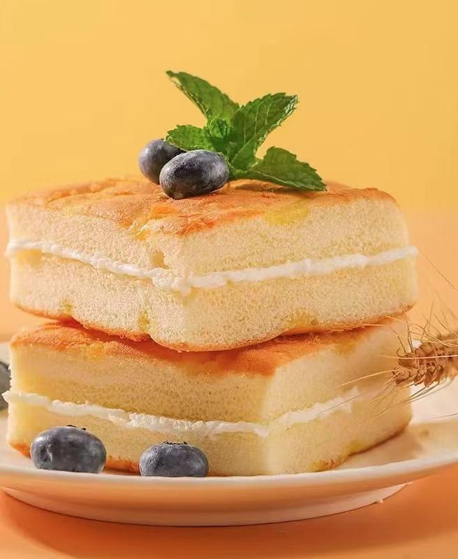 Thịt muối Pine Cake Dim Sum Pastry Sandwich Dinh dưỡng Sinh viên Bữa sáng Thay thế Bánh mì Giải trí Thức Ăn Ăn Vặt Snack lương  khô sữa kẹo  cafe 5