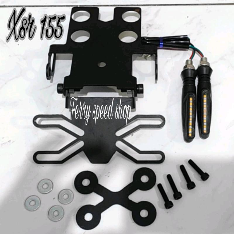 Paketan sen led running plus tail tidy Xsr 155 Xsr155 / Sein led plus dudukan plat belakang  Xsr155 Xsr 155 1