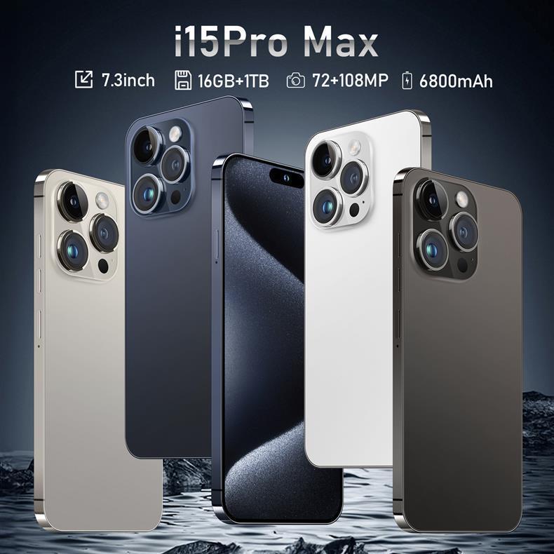 Product Introduction of Điện Thoại Di Động Xuyên Biên Giới, Mới Năm 2025, I15, i16i PRO MAX, Hệ Điều Hành Android 8.1, Bán Chạy, Tất Cả Trong Một, Thông Minh Đảo 0