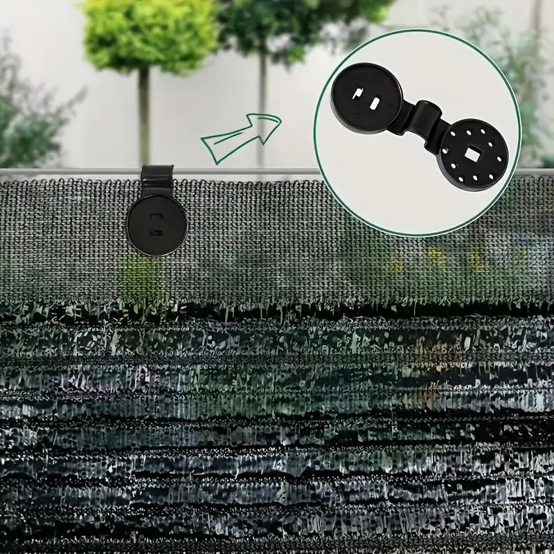Shade Net Clip, Plastic Fence Shade Net Clip, Insect Net Clip, Agricultural Shade Lock Grip, Camping Tent Accessories 6