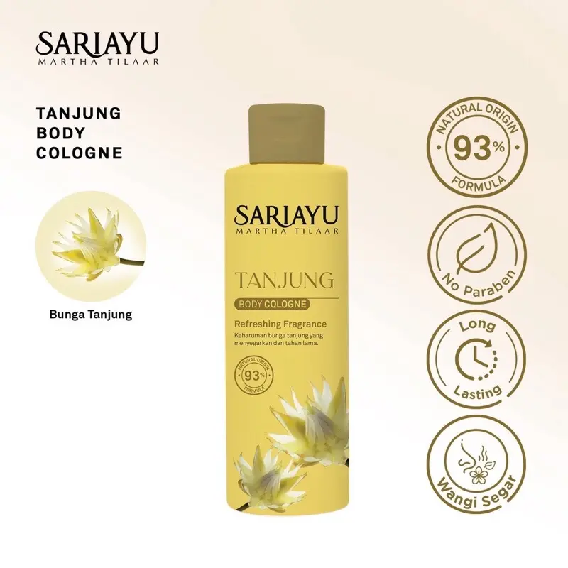 SARIAYU [NEW] Tanjung Body Cologne 150ml