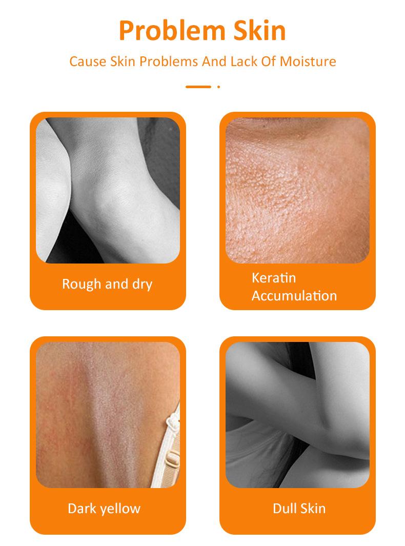 Product Introduction of Orange Peel Lotion Peeling Oil Body Lotion Mild Exfoliating Gel Lotion Orange Peeling Lotion 13