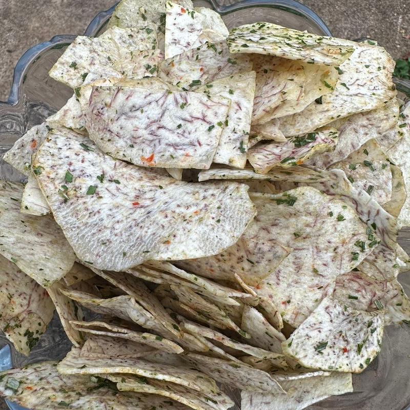 Khoai Môn Sấy Mắm Hành túi 500g Thơm- Giòn ăn vặt Snack food