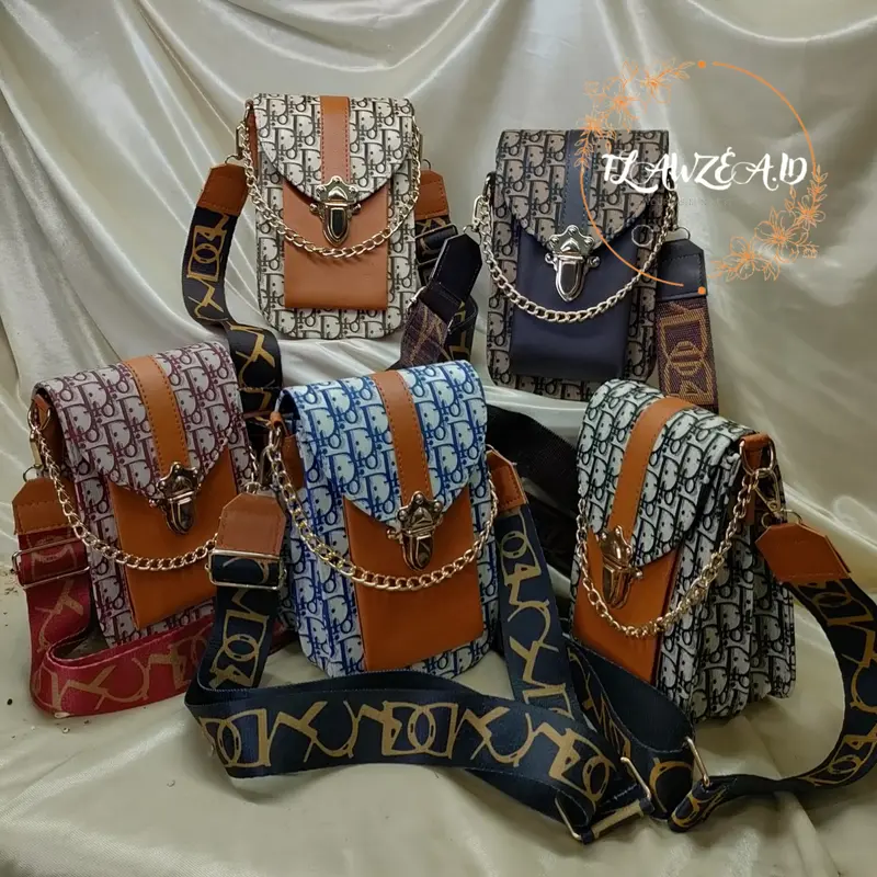 FLAWZEA BAG./TAS SLINGBAG HAPE DHIORRE TALI LISBAN./TAS SELEMPANG KEKINIAN. 5