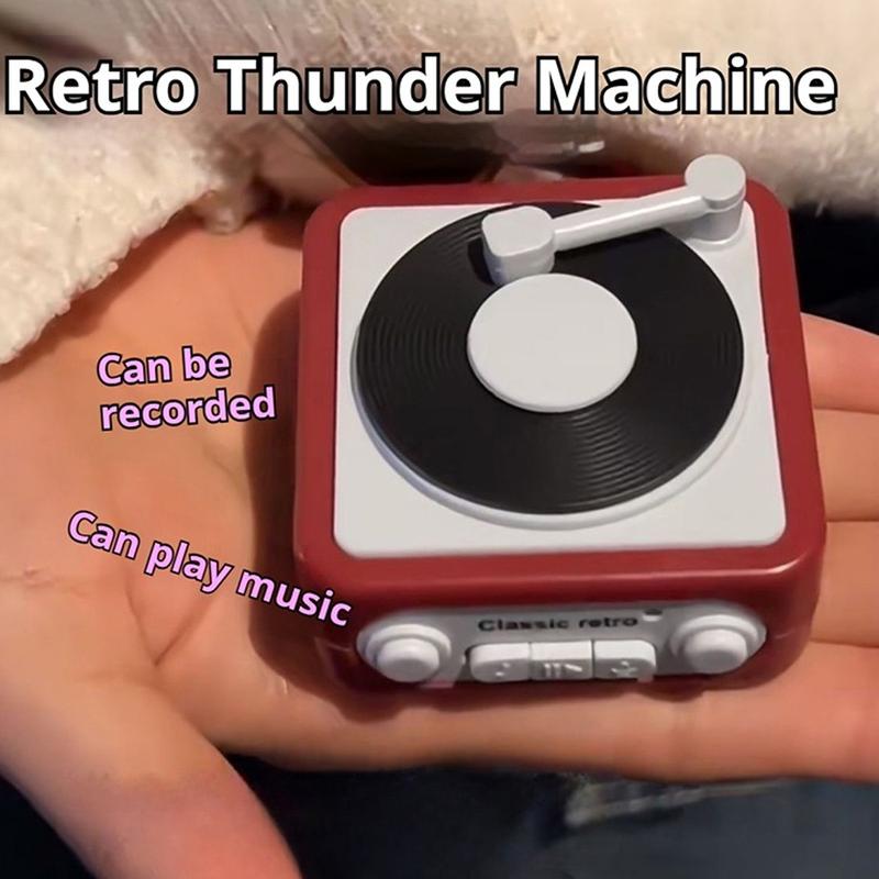 Creative Cute Classic Retro Phonograph Music Box Keychain Children ...