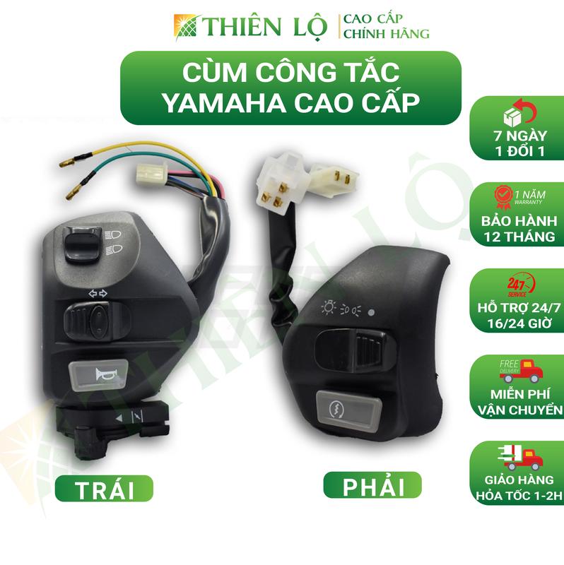 Bộ cùm công tắc YAMAHA cao cấp Full chức năng dành cho Sirius exciter Nouvo,... Thiên Lộ