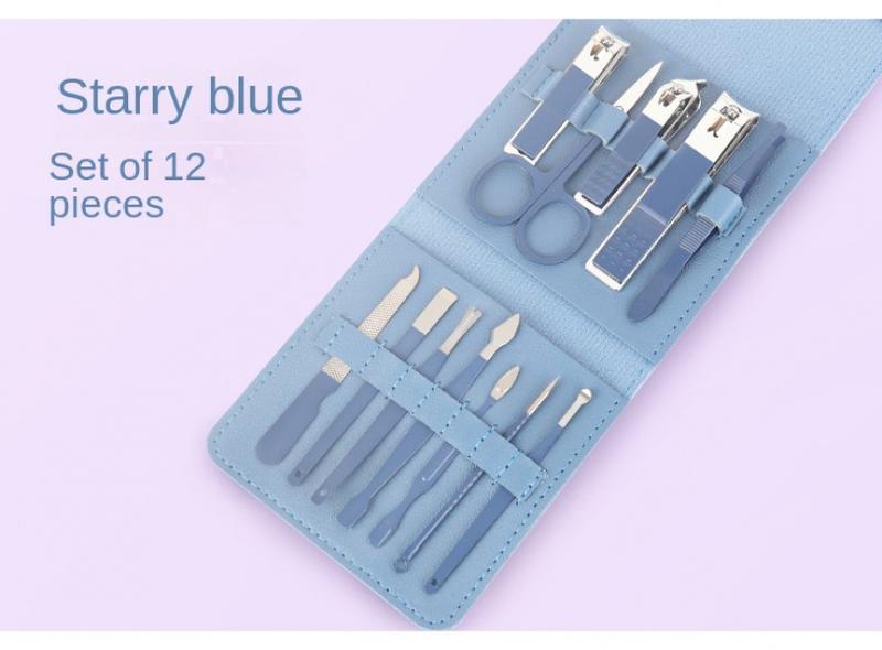 Product Introduction of Bộ Dụng Cụ Cắt Móng Tay, 16 Món, Dụng Cụ Định Hình Lông Mày Dụng Cụ Làm Móng, Bộ Đồ Làm Đẹp, Bộ Kéo Cắt Móng Tay, Thích Hợp Cho Cửa Hàng Nail, [Hàng Rào] 8