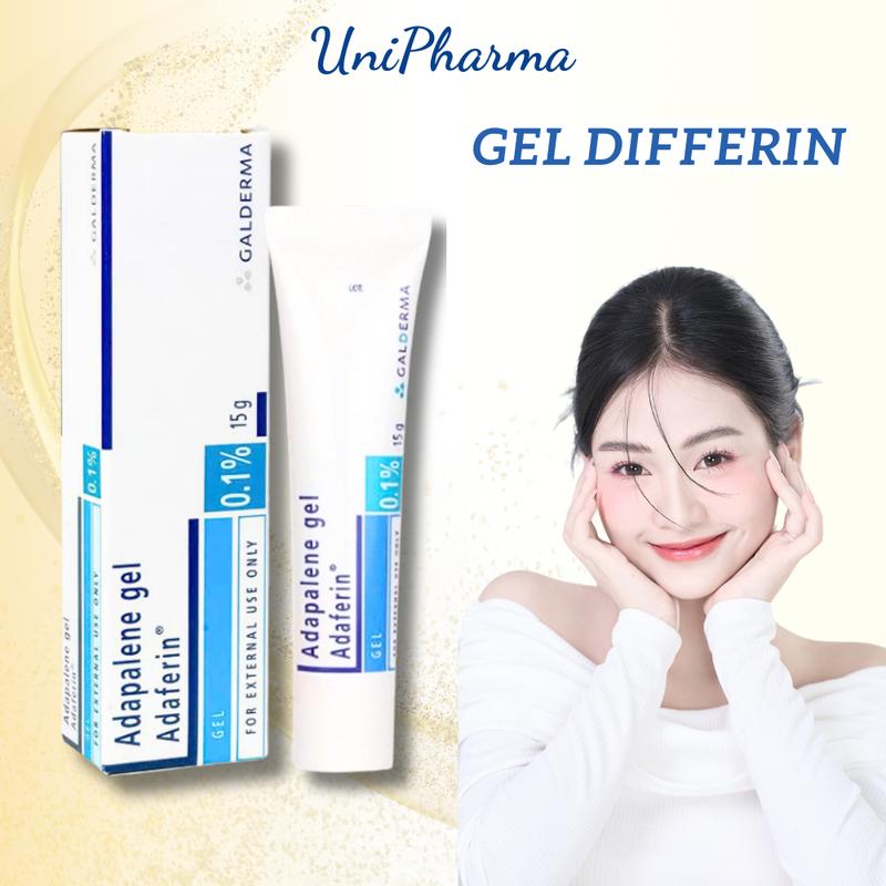 Gel Differin, Adaferin chứa Adapalene 0.1 tuýp 30g