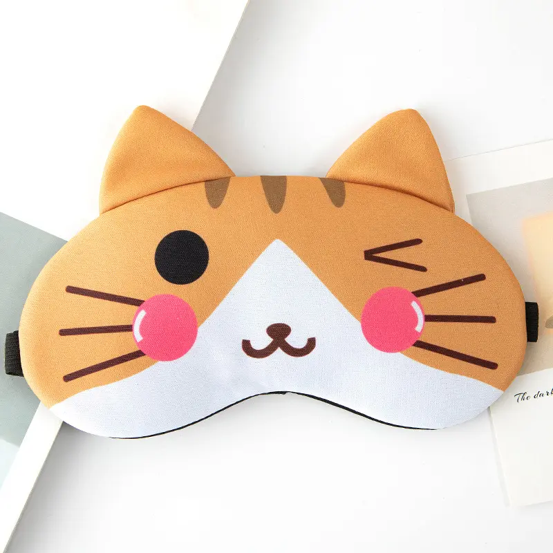 Mặt Nạ Mắt Ngủ, Thiết Kế Anime, Mắt Mù Dễ Thương, Mặt Nạ Che Mắt, Miếng Che Mắt, Thích Hợp Đi Du Lịch Và Sử Dụng Tại Nhà, Thư Giãn Mắt, Mặt Nạ Che Mắt 6