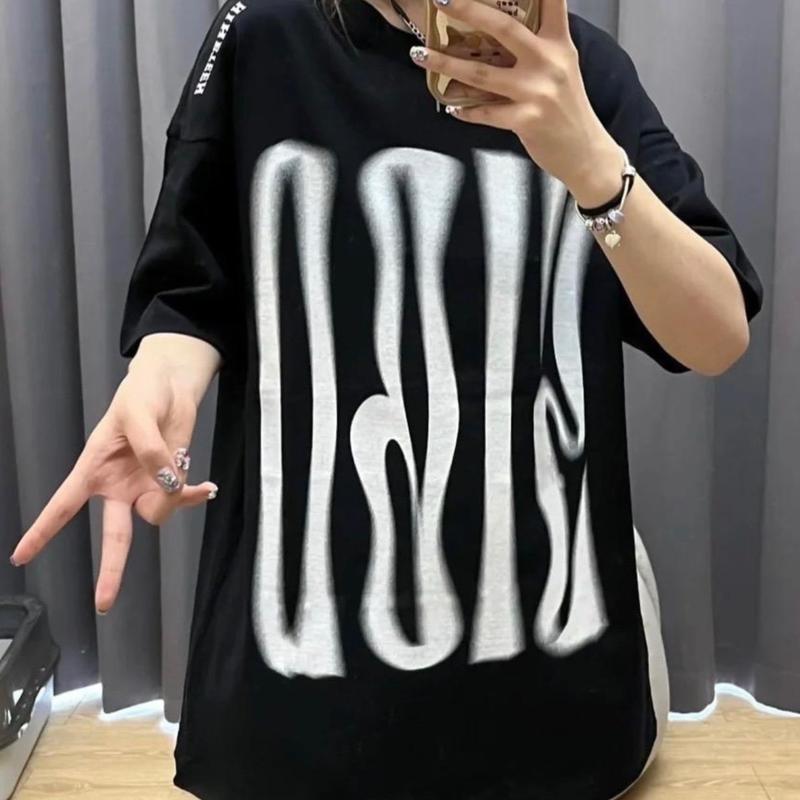 Áo Thun “NOIS” Unisex in champ dành cho Nam và Nữ -C6 Top Cổ Tròn Menswear 3