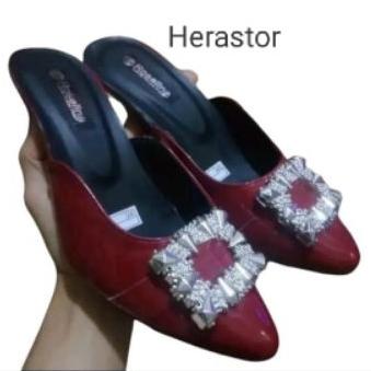 sandal wanita kekinian/sepatu kerja wanita Herastor01 WXM 8