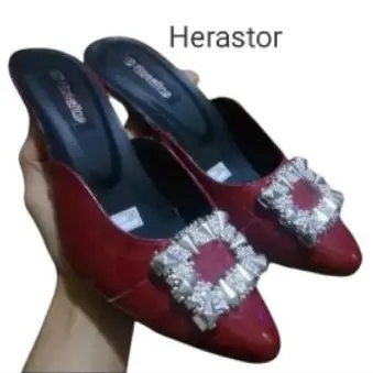 sandal wanita kekinian/sepatu kerja wanita Herastor01 WXM 8