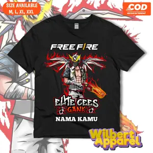 BeaMeishopKaos Anak Free Fire Elite Cees Gank Sg 2 One Puch Man Free Nama