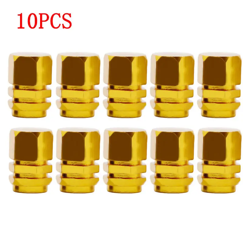 Mũ Đai Ốc Van Lốp Bánh Xe Ô Tô, 10 Cái, Chất Liệu Nhôm, Nắp Thân Vành Lốp, Chống Bụi Không Khí Và Nước, Thích Hợp Cho BMW, Phụ Kiện Xe Hơi Moto Ô Tô, Dụng Cụ 7