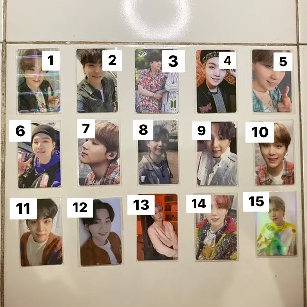 Photocard Official BTS Hyungline