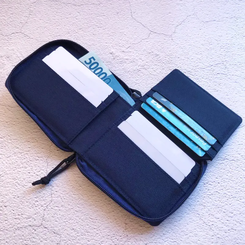 Humble Mans PABLO Wallet Navy - Dompet Pria | Dompet Gantung Leher | Hanging Wallet 3