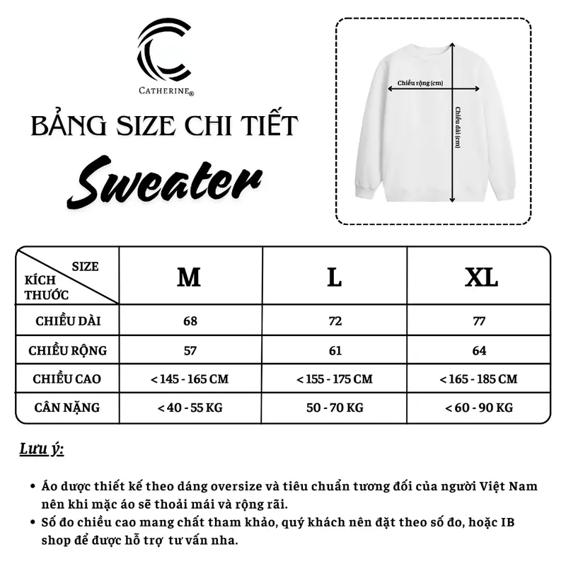 [SALE CUỐI ĐÔNG] Áo Sweater Nỉ Lót Lông Local Brand Catherine / Shark Menswear 7