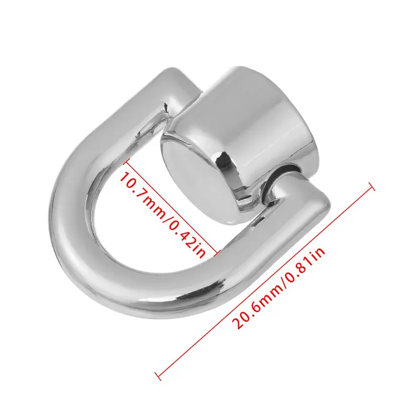 Khóa Hành Lý Thủ Công Bằng Da, Đầu Nối Thắt Lưng Túi Xách, Đinh Tán Và Đinh Tán, Cho Túi Da, Đồ Thủ Công, Chất Liệu Kim Loại, Khóa Đinh Tán, Nút Cài 3