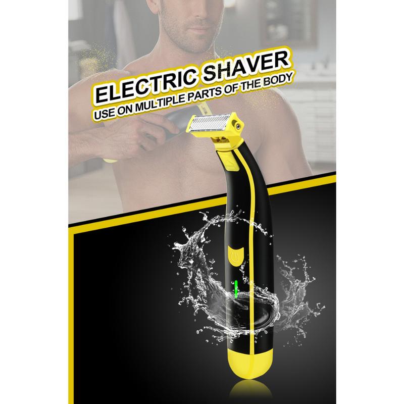Product Introduction of Full body wash USB rechargeable wet and dry women's men's shaver 17