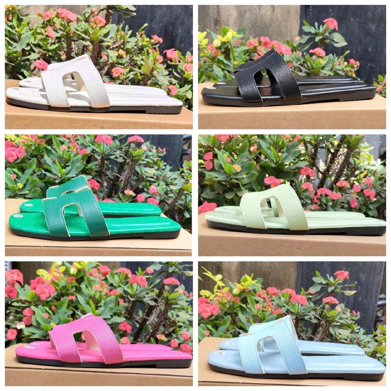 100k 2doi dép da mềm mã 016 Mũi vuông ( chuẩn sezi) chân nhỏ gầy lùi sezi