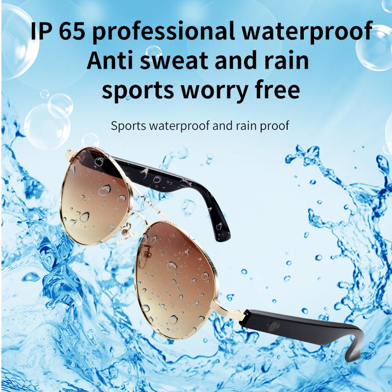 Smart Glasses with Speaker Bluetooth Call Wireless Audio Touch Hands-Free Calling Stereo Music Headphones Smart Sunglasses - Image 5