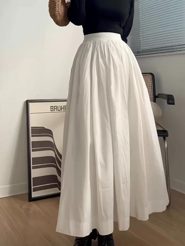 Chân Váy Linen Mixxi Dài 90cm Siêu Dễ Mix Đồ, Tôn Dáng  - Ngân Linen - Slow Fashion