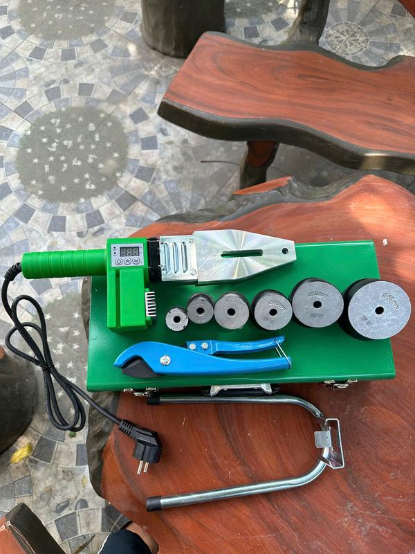 Máy hàn ông nhiệt tùy chỉnh nhiệt độ  các loại PPR, PE, PB từ 20 -32mm, 20 -63mm máy hàn ống chuyên dụng  có tặng kéo