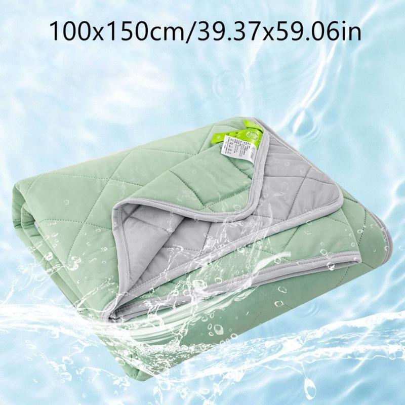 High Quality Double Sided Cooling Blanket Skin-Friendly Cold Effect Conditioning Quilt Lightweight Breathable Cooler Quilt Spring Summer 2