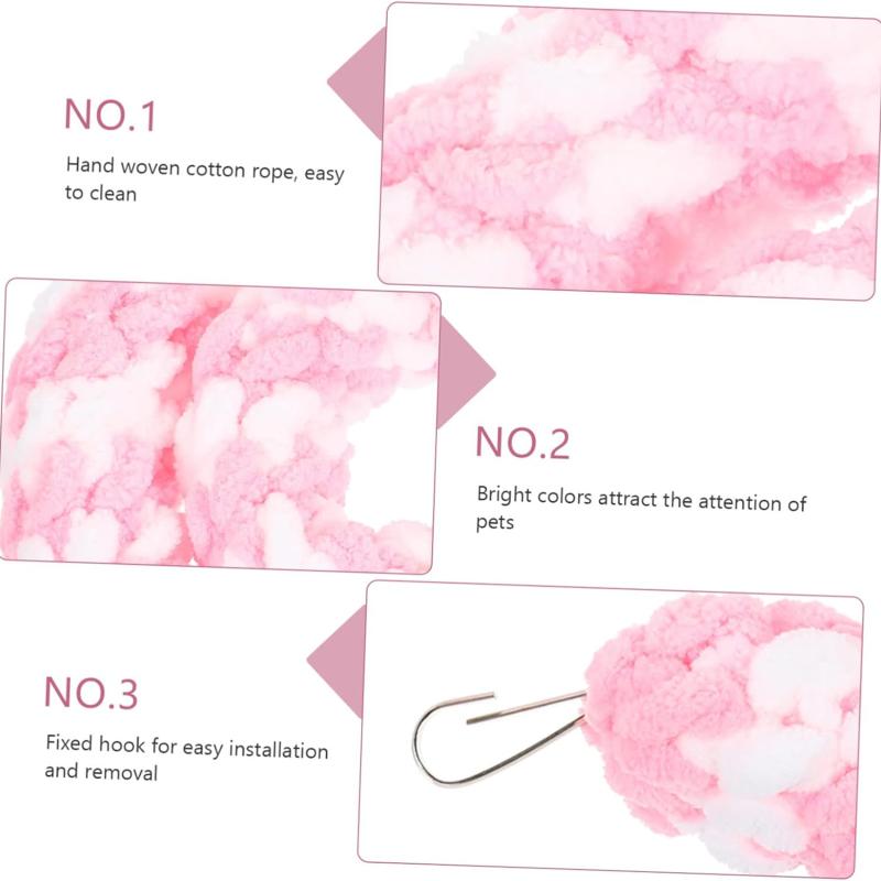 Product Introduction of HG 1PC Totority Hammock Swing Ferret Toys Sugar Glider Toys, Hamster Toy Cage Rat Rope Toy Sugar Glider Toy Bird Rope Perch Swing Toy for Climbing/Exercising Hammock Swing Ferret Toys 26