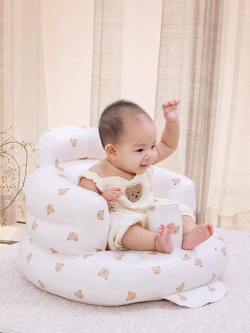 Product Introduction of Cute bear baby training chair with pump in mother and child 20