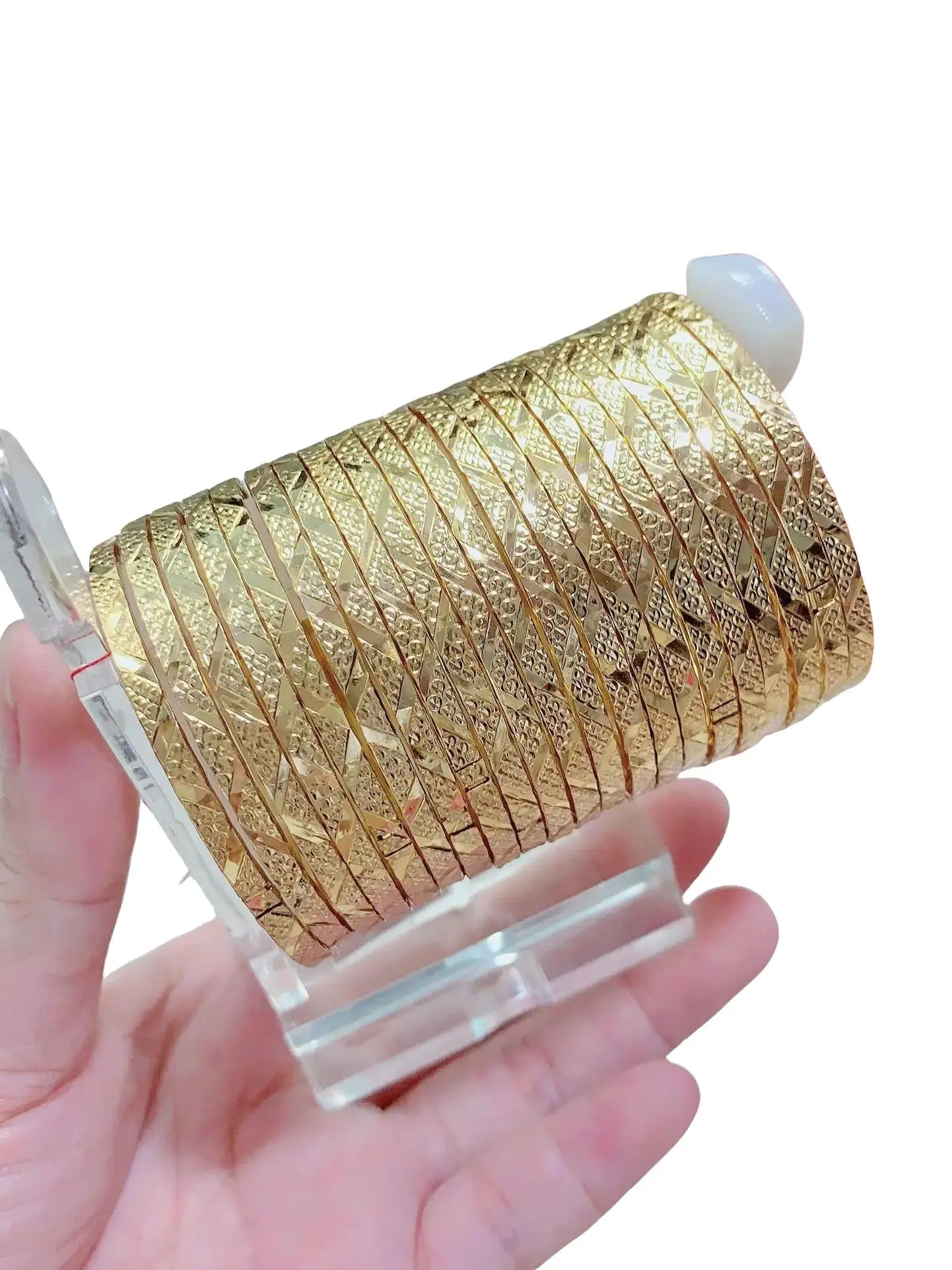 XM15- Mẫu vòng ximen họa tiết sắc huyền sang trọng, sáng chuẩn màu miền tây l Vàng hội Phụ Kiện Hoa Bàn Tay
