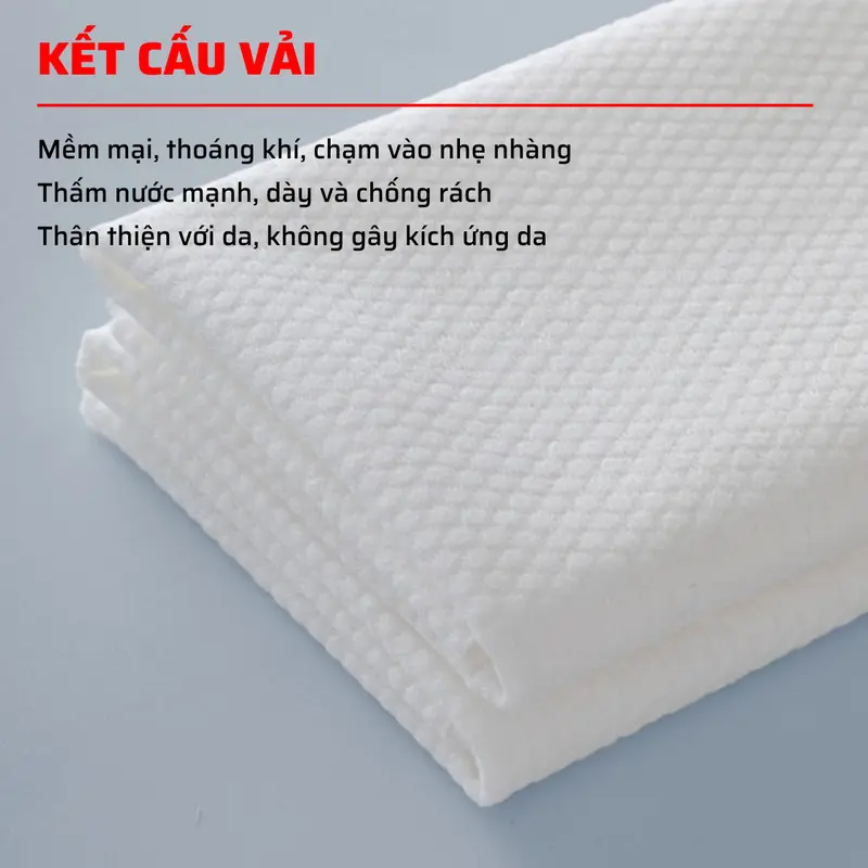 Khăn Tắm Du Lịch Khăn Tắm Sử Dụng Một Lần Sợi Vải Cellulose Phân Hủy Sinh Học Thấm Hút Mạnh Mềm Mịn Không Kích Ứng Da 2